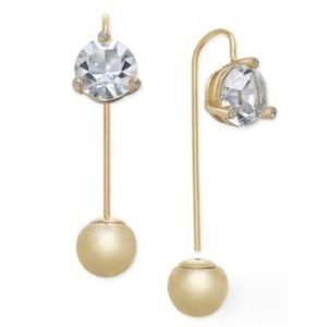 Kate Spade rise & shine duo drop earrings